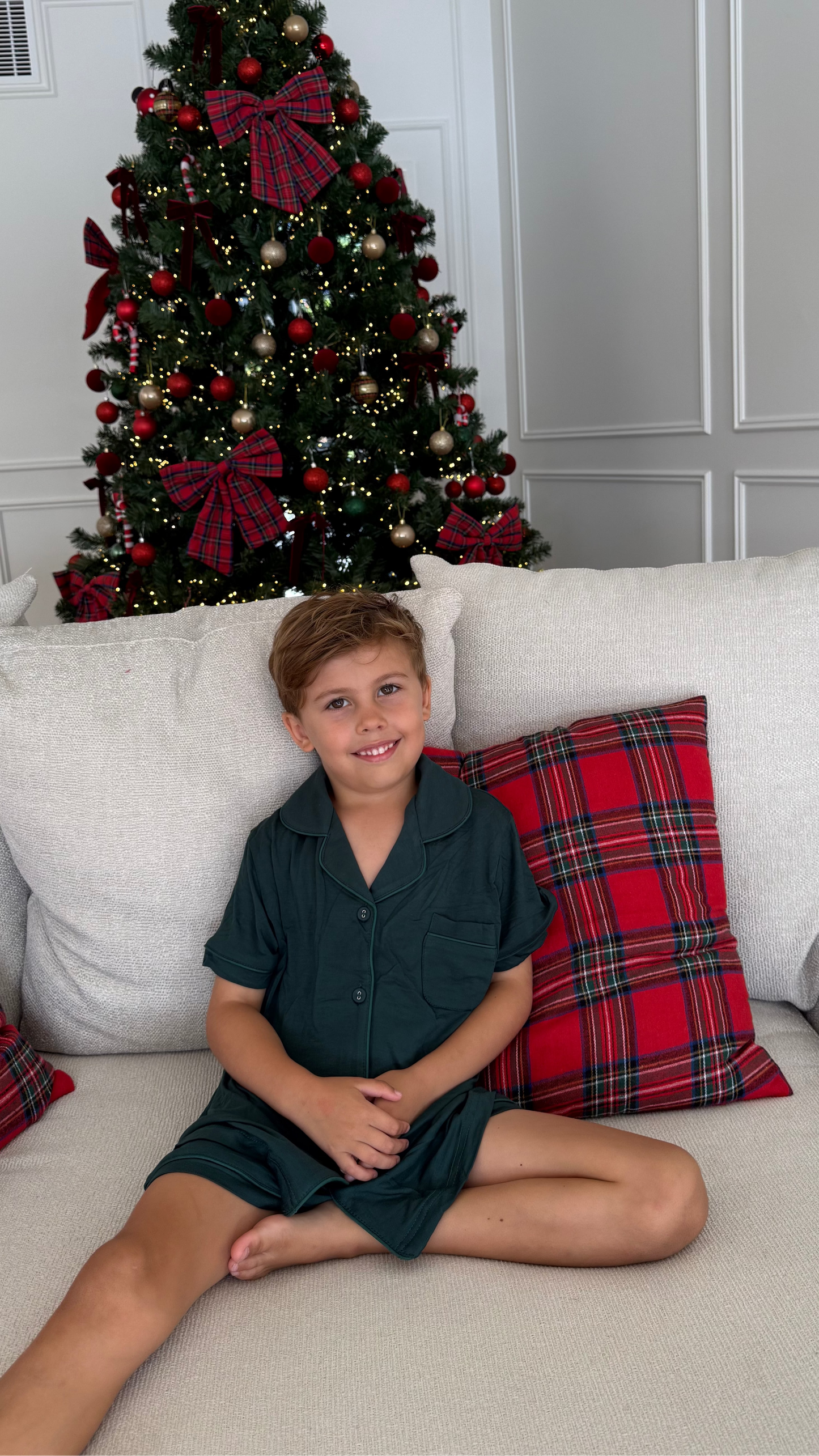 Kids Modal Green Set