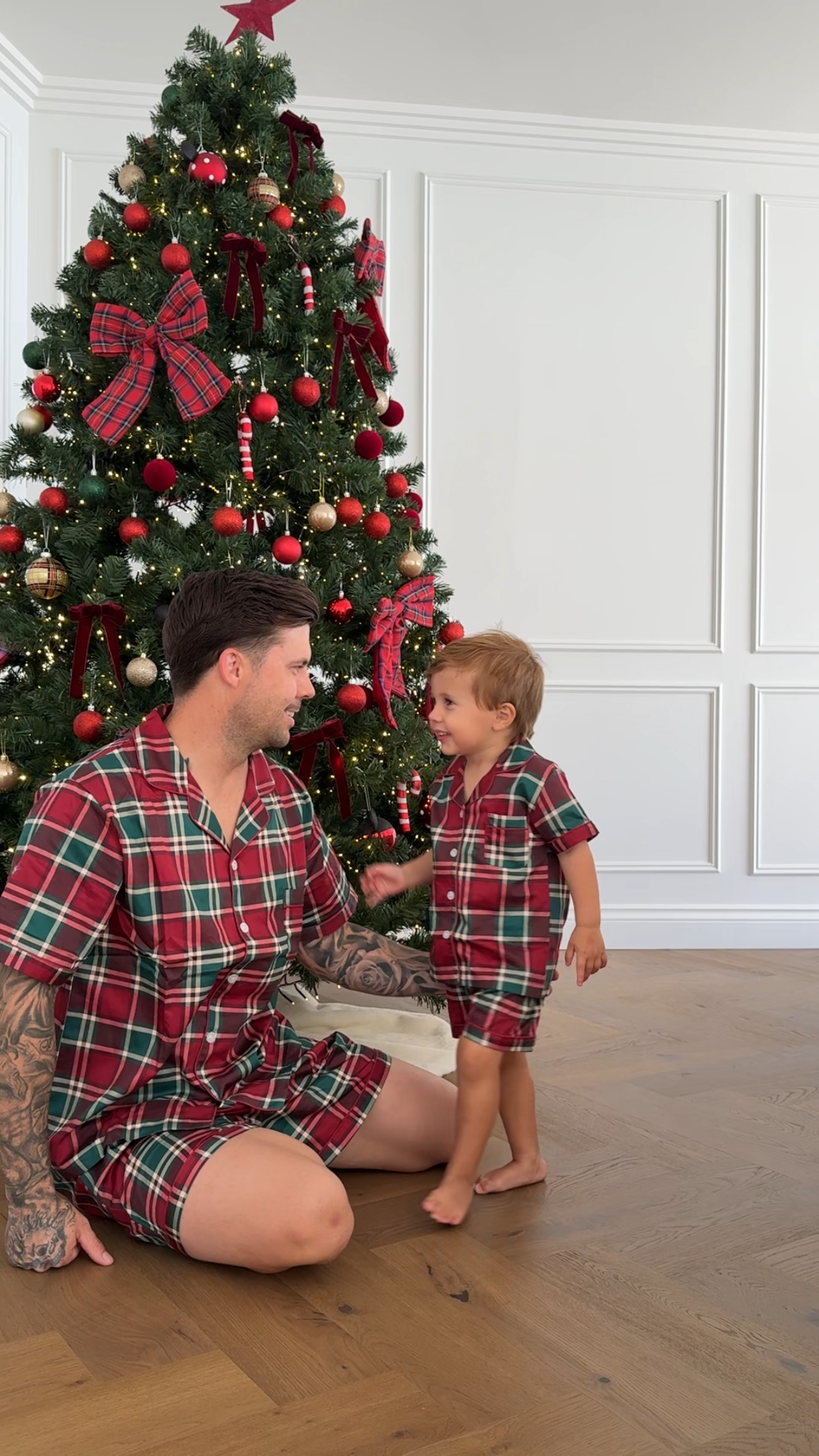 Kids Plaid Set