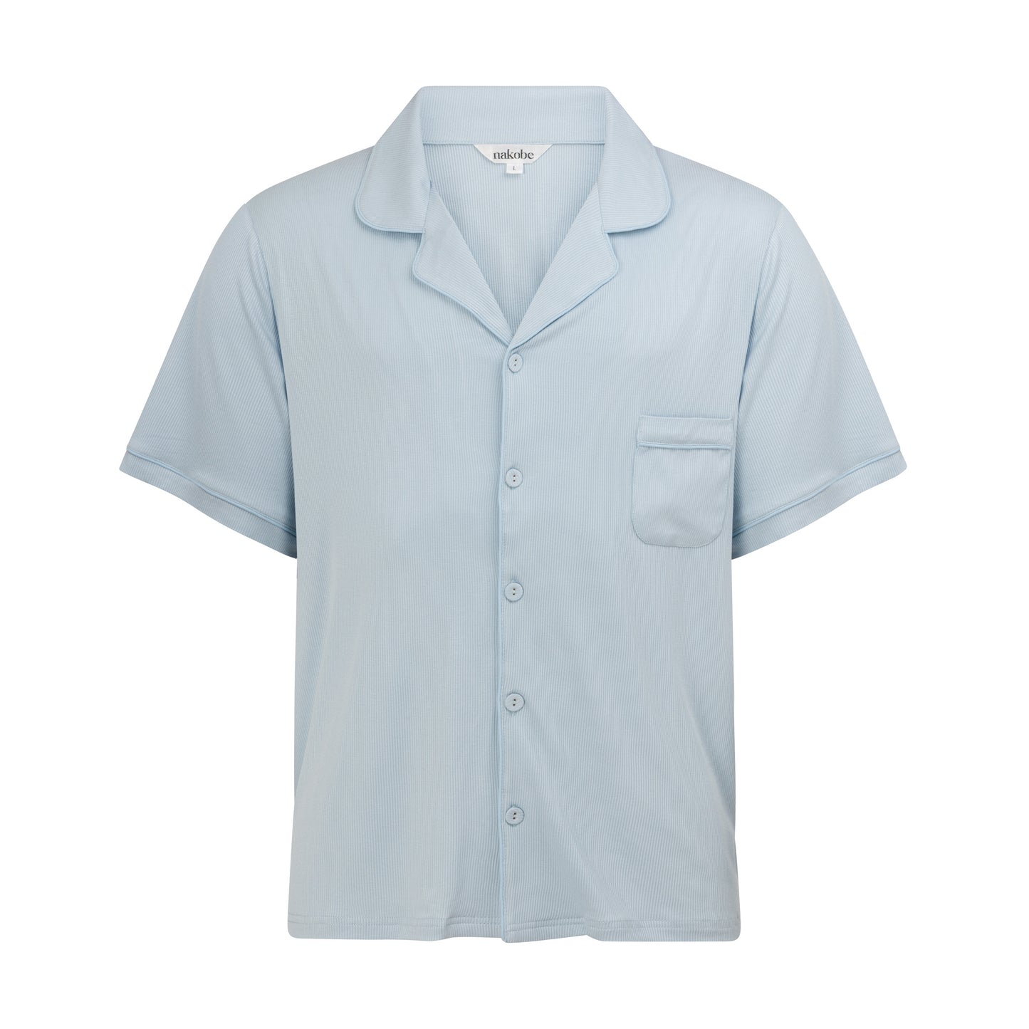 Mens Top - Dusty Blue