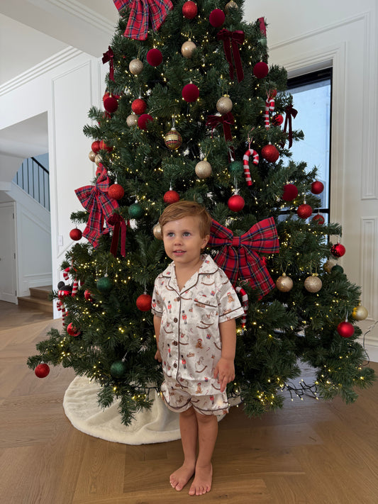 Kids Nostalgic Satin Set