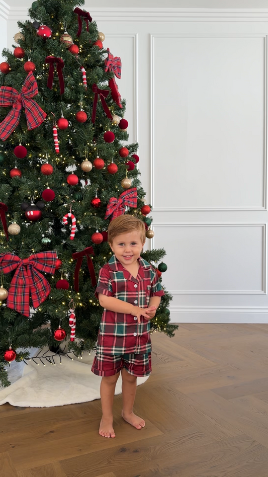 Kids Plaid Set