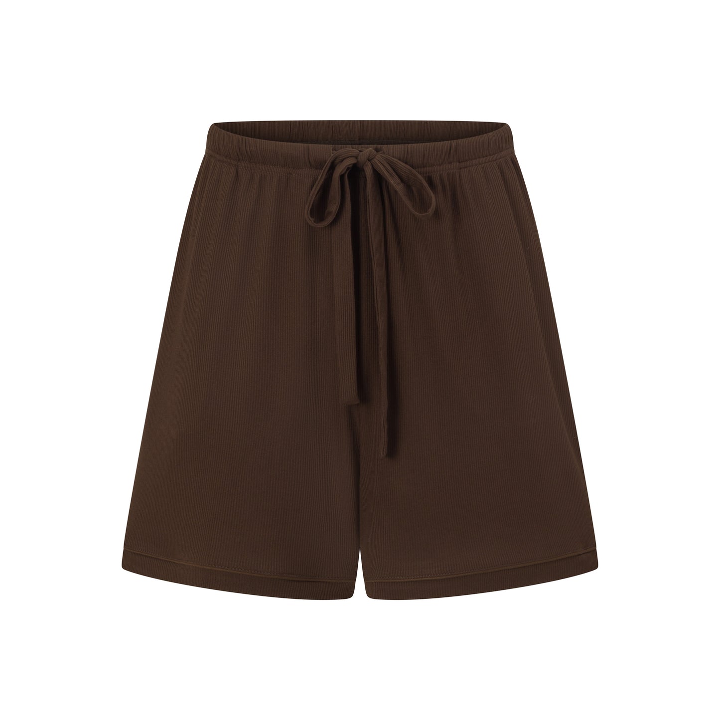 Mens Shorts - Chocolate Ribbed